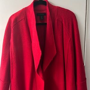Tahari long sweater jacket